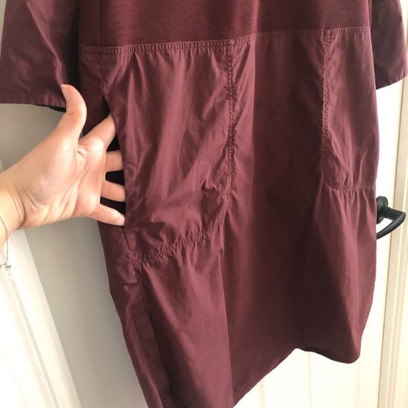 COS Burgundy Dress - Picture 8 of 12